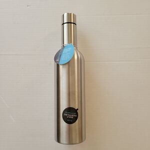 Stainless Steel Insulated Bottle. 24 Fluid Oz. For Wine